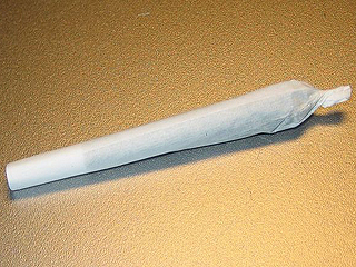 marijuana joint delineation